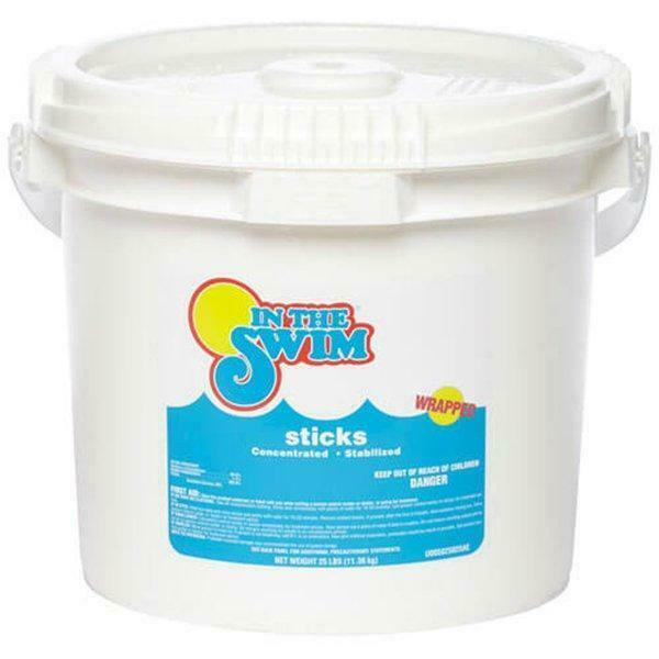 in the swim pool chlorine sticks - pool sanitizer chemicals