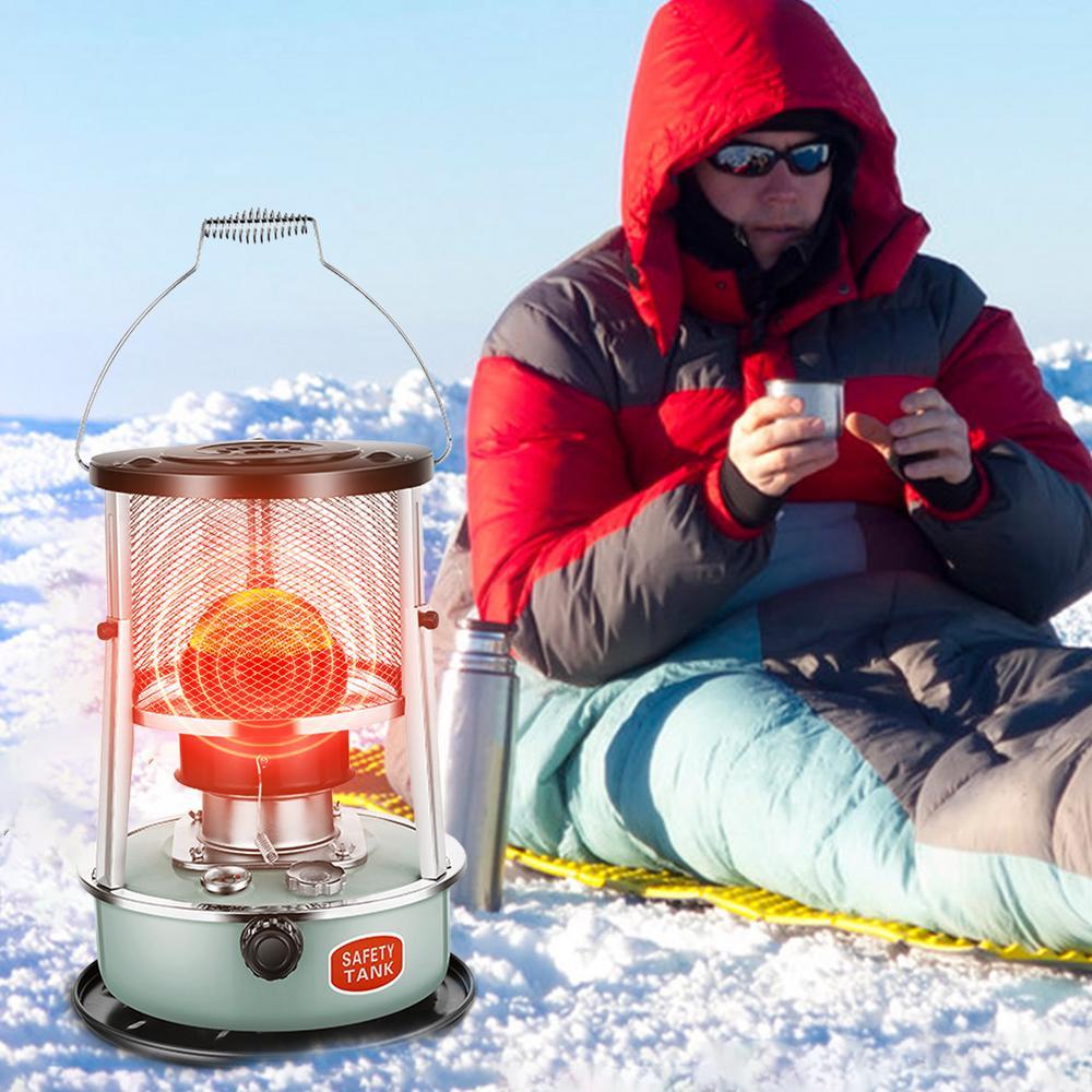 BESTHUA Outdoor Kerosene Heater Lightweight Kerosene Stove Heater with Oil Gauge Outdoor Kerosene Warmer for Indoor Outdoor Home Office Patio Deck Home amicable