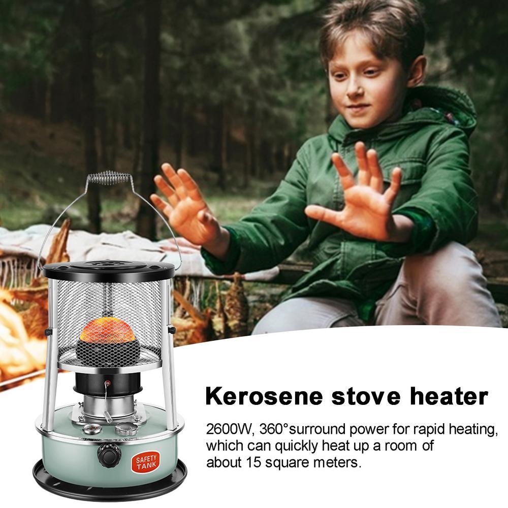 BESTHUA Outdoor Kerosene Heater Lightweight Kerosene Stove Heater with Oil Gauge Outdoor Kerosene Warmer for Indoor Outdoor Home Office Patio Deck Home amicable
