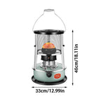 BESTHUA Outdoor Kerosene Heater Lightweight Kerosene Stove Heater with Oil Gauge Outdoor Kerosene Warmer for Indoor Outdoor Home Office Patio Deck Home amicable