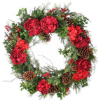 30 in. Decorated Vienna Waltz Artificial Christmas Wreath with LED Lights