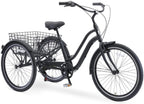 reezero EVRYjourney 26 Inch 7-Speed Hybrid Adult Tricycle with Rear Basket