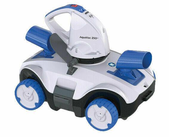 hayward aquavac 250li automatic cordless robotic flat bottom pool vacuum cleaner
