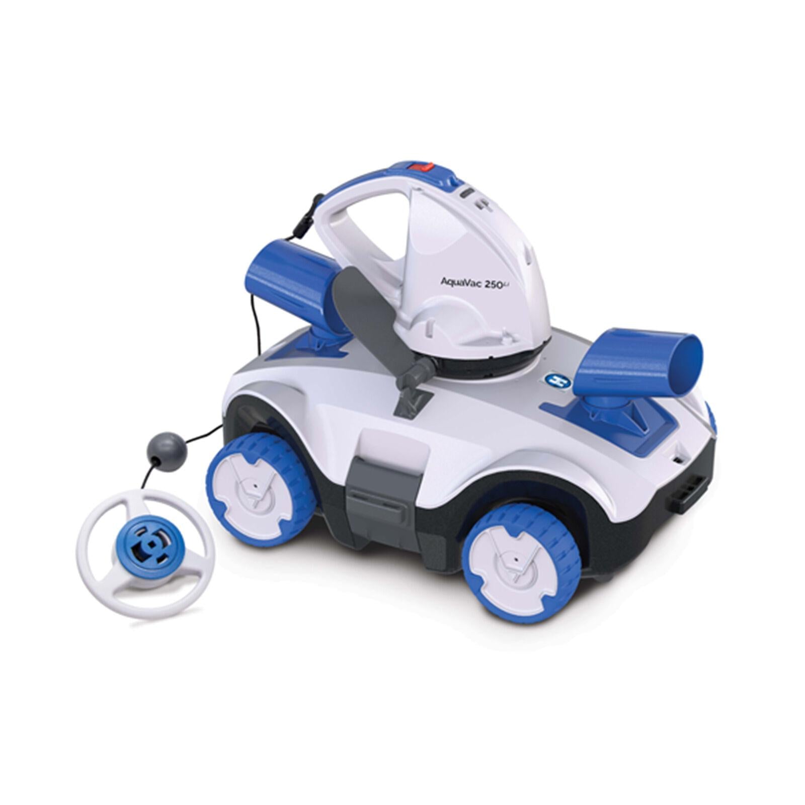 hayward aquavac 250li automatic cordless robotic flat bottom pool vacuum cleaner