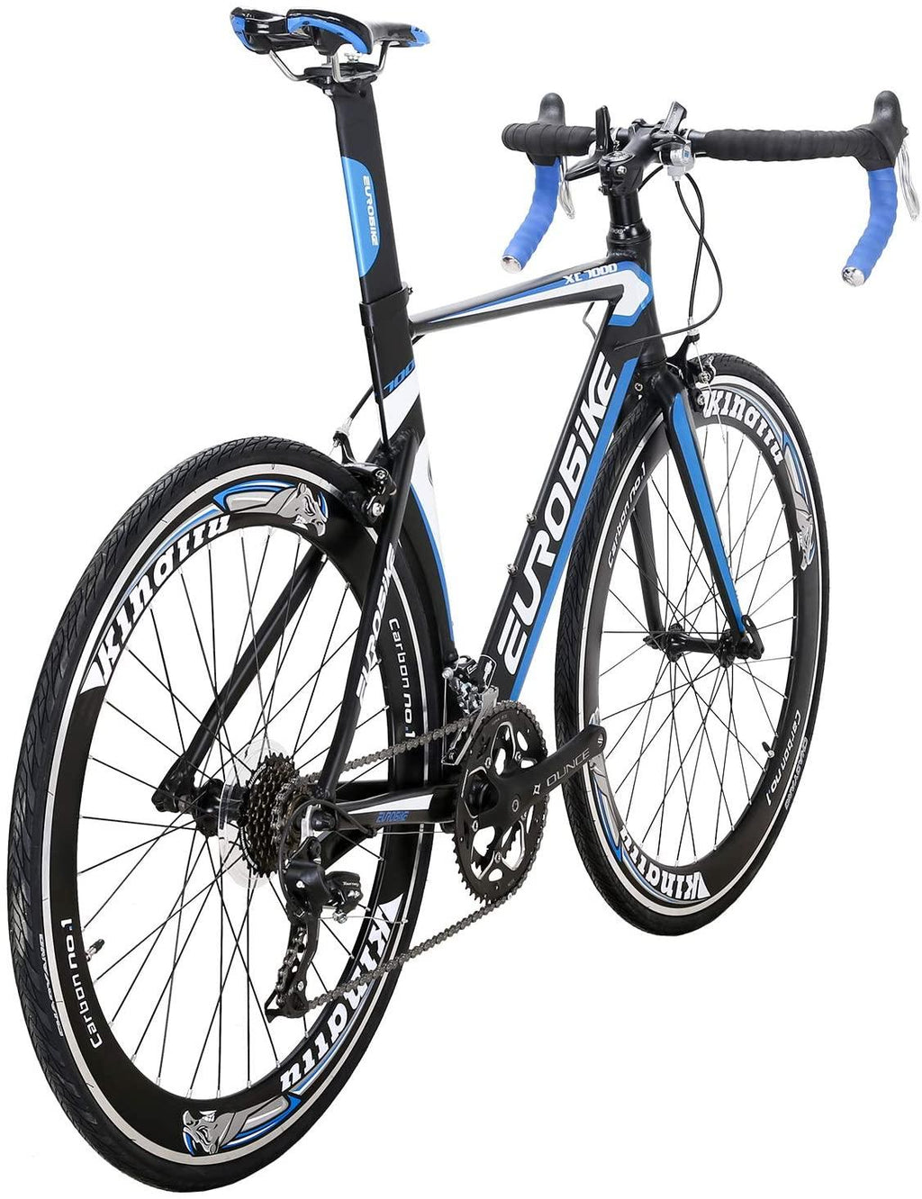 EUROBIKE OBK Lightweight Aluminium Road Bike 700C Wheels Commuter Cycling Bicycle 14 Speed 54cm