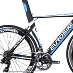 EUROBIKE OBK Lightweight Aluminium Road Bike 700C Wheels Commuter Cycling Bicycle 14 Speed 54cm