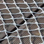 Climbing Net Cargo Net Rope Net,Safety Net for Kids,Field Protection Isolation Fence Net Decor Net Climbing Woven Rope Sports Ball for Gardens,Schools Or Clubs Stairs Balcony Fence Protective 1x2m 3m