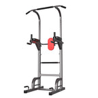 Heavy Duty Adjustable Power Tower Workout Pull Up &amp; Dip Station Adjustable Multi-Function Strength Training Dip Stand Workout Station Fitness Equipment for Home Gym, 400LBS Max Weight