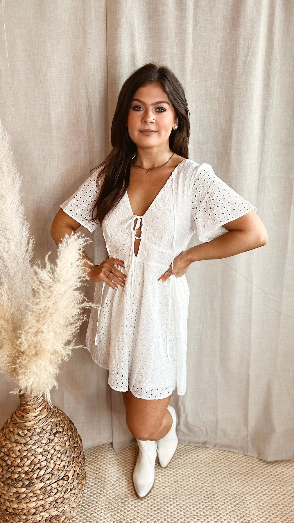The Piece of Me Eyelet Romper