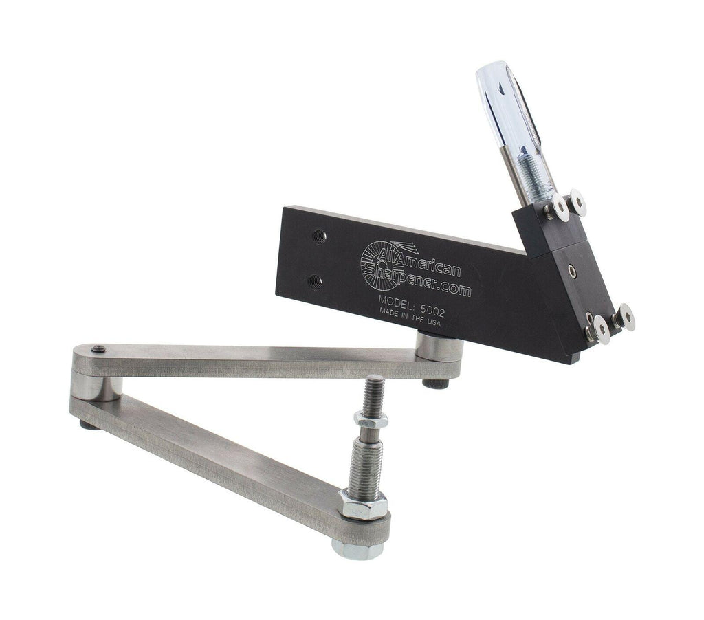 All American Sharpener 5002 Sharpener Kit for Standard Straight Lawn Mower Bl...