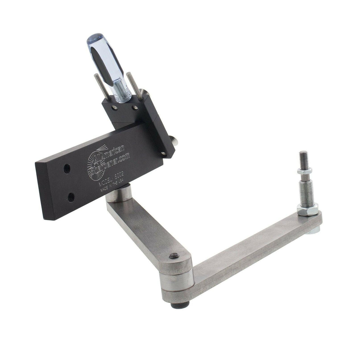 All American Sharpener 5002 Sharpener Kit for Standard Straight Lawn Mower Bl...
