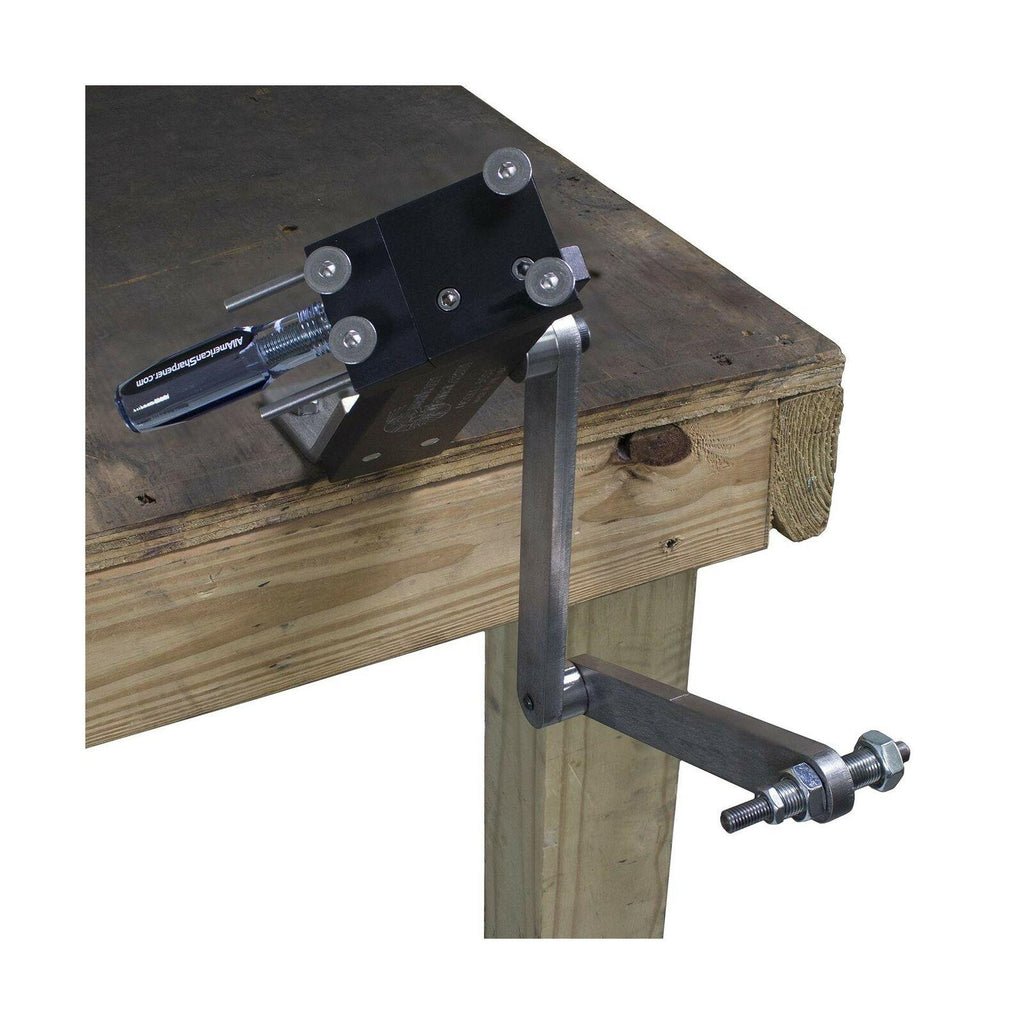 All American Sharpener 5002 Sharpener Kit for Standard Straight Lawn Mower Bl...