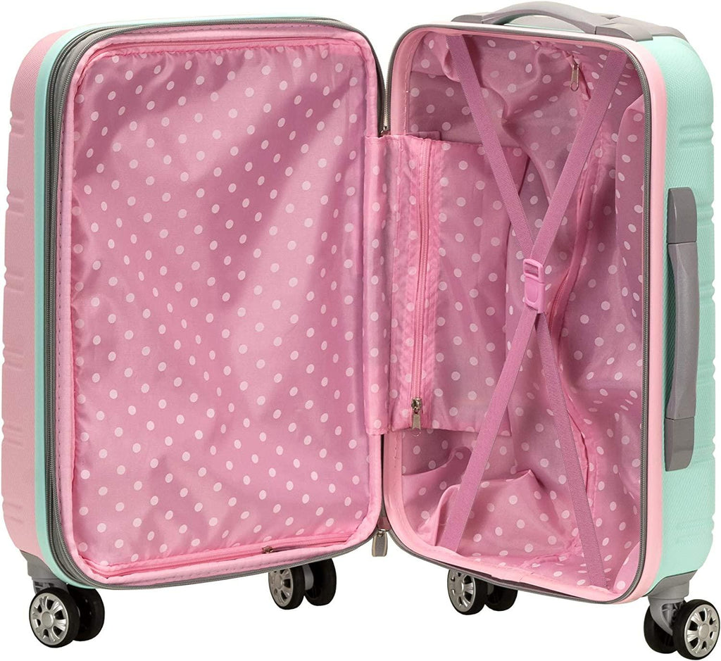 Melbourne Hardside Expandable Spinner Wheel Luggage, Mint, Carry-On 20-Inch
