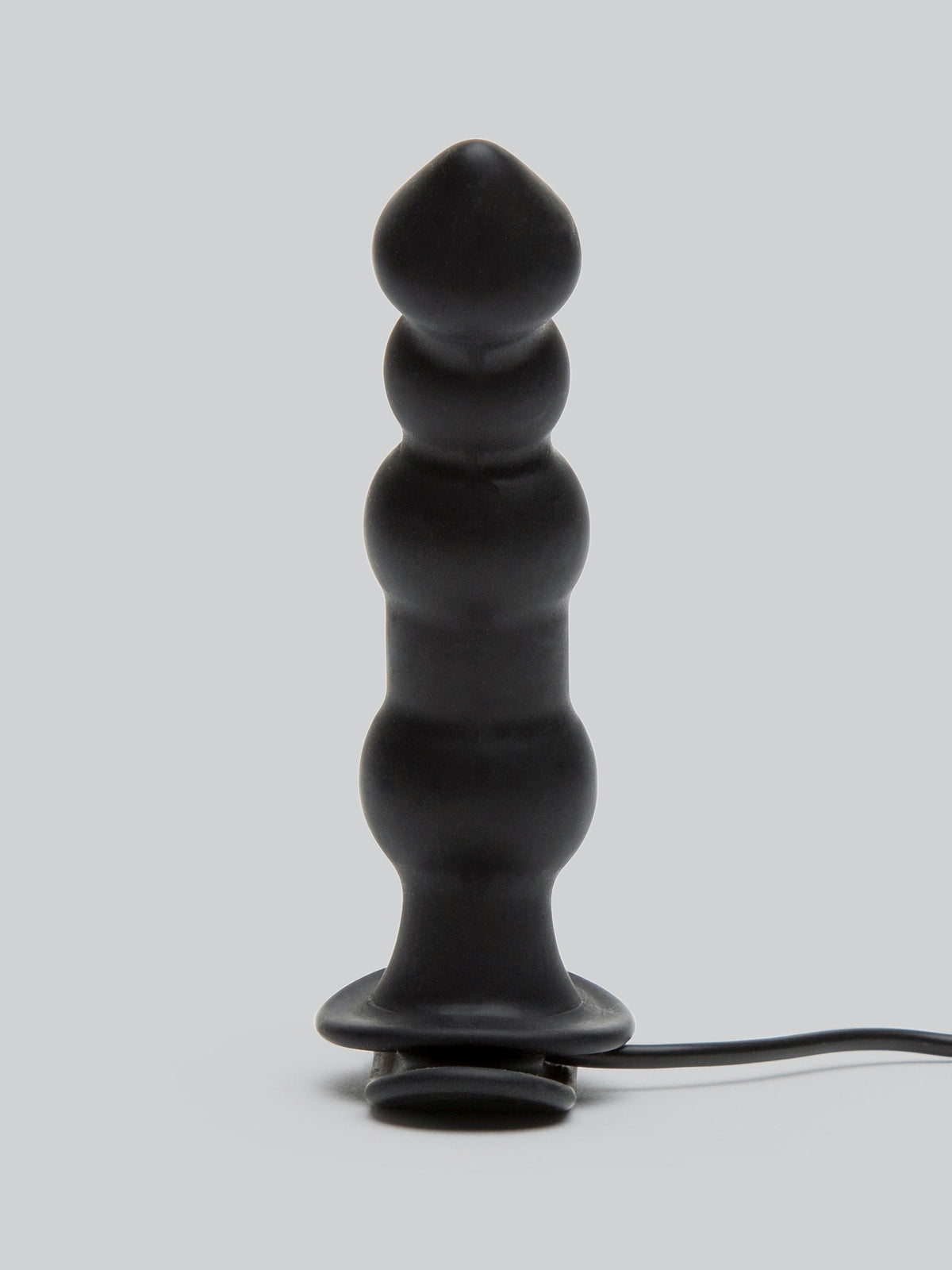 Dash 10 Function Silicone Vibrating Butt Plug 4 Inch, Black