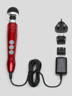 Doxy Number 3 Candy Extra Powerful Travel Wand Massager, Red