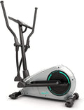 Bluefin Fitness CURV 2.0 Elliptical Cross Trainer | Home Gym | Exercise Step Machine | Air Walker | Compact | Kinomap | Live Video Streaming | Video Coaching &amp; Training | Black &amp; Grey Silver