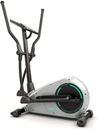 Bluefin Fitness CURV 2.0 Elliptical Cross Trainer | Home Gym | Exercise Step Machine | Air Walker | Compact | Kinomap | Live Video Streaming | Video Coaching &amp; Training | Black &amp; Grey Silver