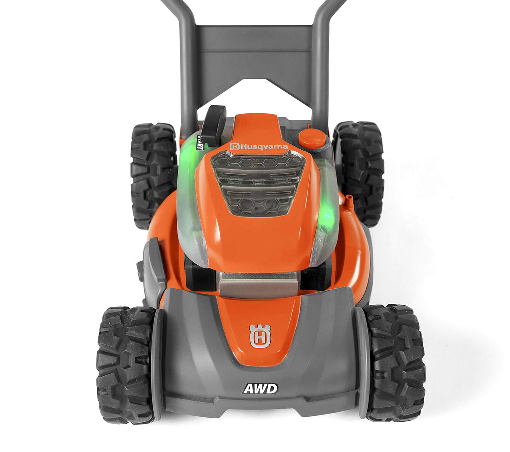 589289602 Toddler Toy Lawn Mower with Realistic Sounds and Light-Up Engine for Ages 2 and Up