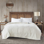 Gracie MIlls Elect Electric Blanket with Two 20 Heat Level Setting Controllers, Queen: 84x90", Ivory -WR54-1765