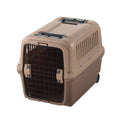 Richell 94915 Mobile Pet Carrier, Large, Brown
