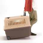 Richell 94915 Mobile Pet Carrier, Large, Brown