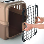 Richell 94915 Mobile Pet Carrier, Large, Brown