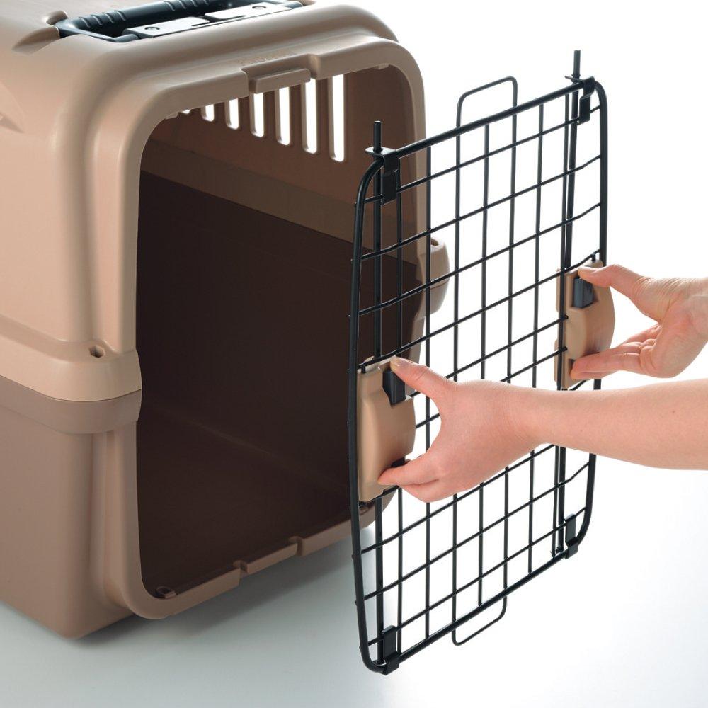 Richell 94915 Mobile Pet Carrier, Large, Brown