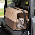 Richell 94915 Mobile Pet Carrier, Large, Brown