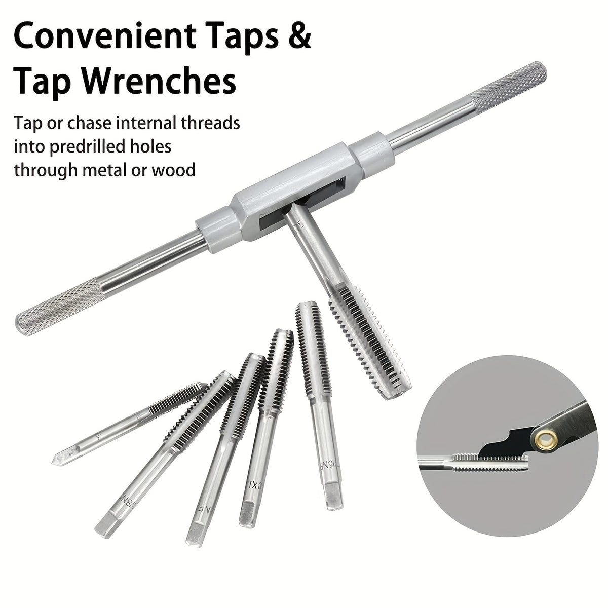 110pcs Faucet And Mold Sets, Metric Size Standard Thread Tool Set