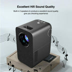 portable mini wifi projector native 1080p home theater airplay wireless movie tv
