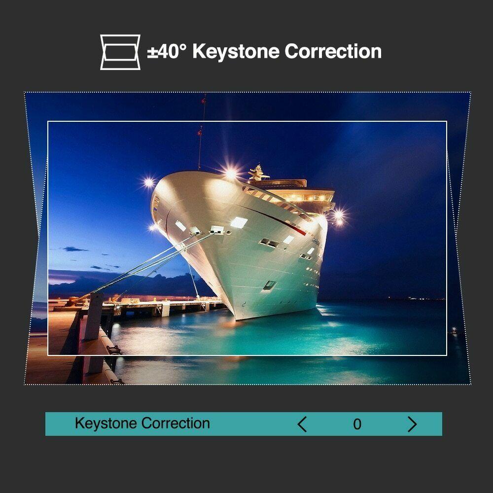2021 portable wifi projector native 1080p proyector home theater airplay hdmi tv