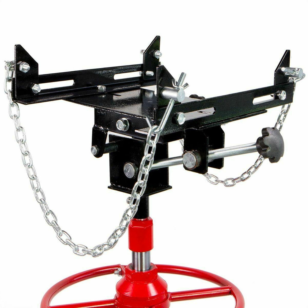 HD Hydraulic Transmission Tranny Hoists Telescopic Jack lifts Wheel 1/2 Ton