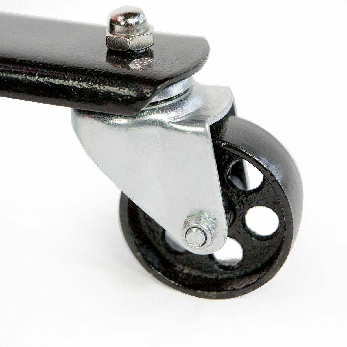 HD Hydraulic Transmission Tranny Hoists Telescopic Jack lifts Wheel 1/2 Ton