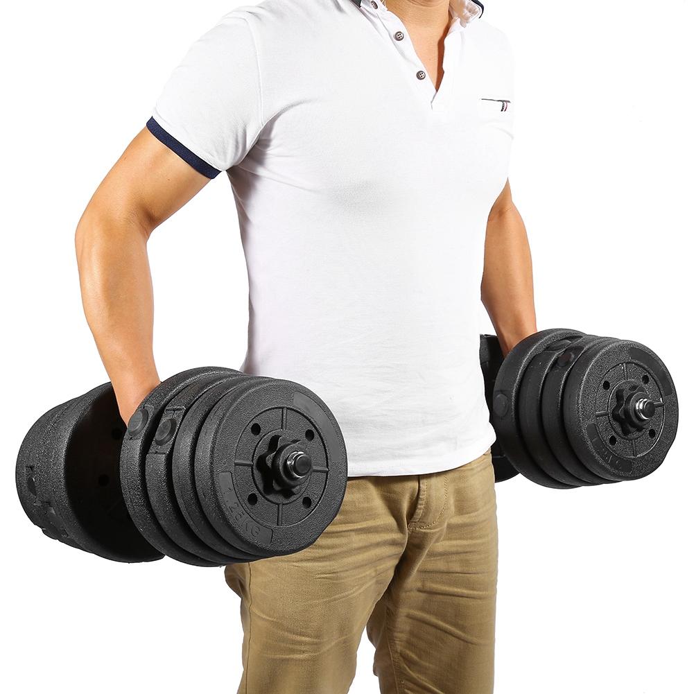 ACOUTO Dumbbell, Weight Dumbbell Set, 66 LB Adjustable Gym Barbell Plates Body Workout, Dumbbell Plates