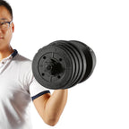 ACOUTO Dumbbell, Weight Dumbbell Set, 66 LB Adjustable Gym Barbell Plates Body Workout, Dumbbell Plates