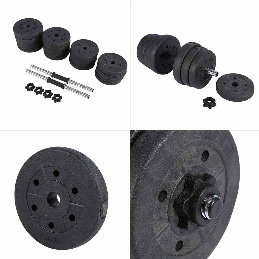 ACOUTO Dumbbell, Weight Dumbbell Set, 66 LB Adjustable Gym Barbell Plates Body Workout, Dumbbell Plates