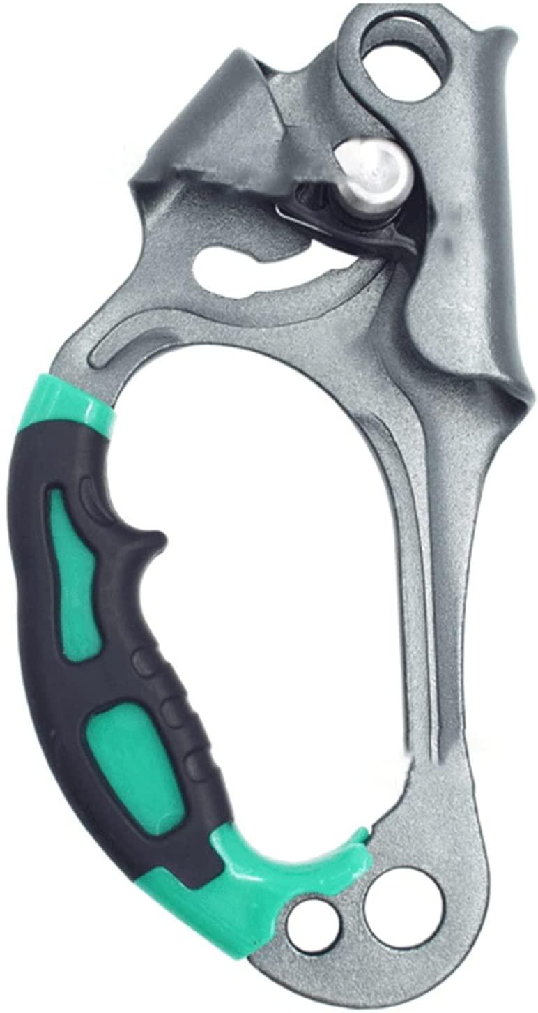Skadler Hand Ascender,Climbing Handle Ascender,Climbing Gear Ascender and Rappelling Descender Belay Devices for 8-13mm Rope for Rescue