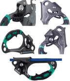 Skadler Hand Ascender,Climbing Handle Ascender,Climbing Gear Ascender and Rappelling Descender Belay Devices for 8-13mm Rope for Rescue