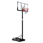 Elenxs Basketball Stand Playground Patio Basketball System Adults Adjustable Height Outdoor Sports Equipment