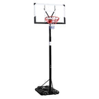 Rinhoo Basketball Stand Playground Patio Basketball System Adults Adjustable Height Outdoor Sports Equipment