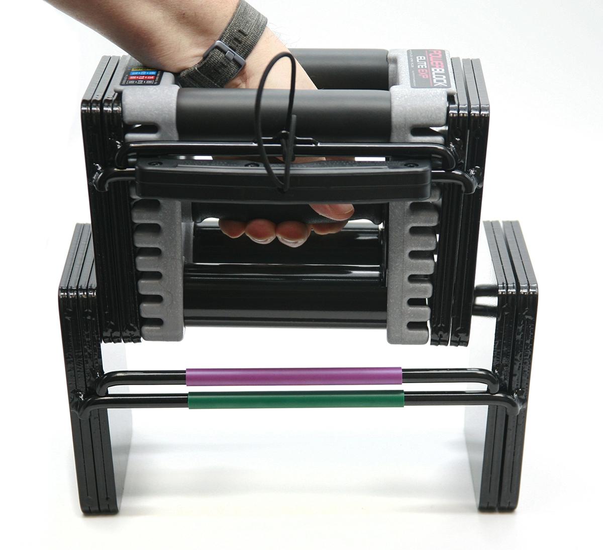 PowerBlock Elite EXP 50 lb. Adjustable Dumbbell (2020 model) Single