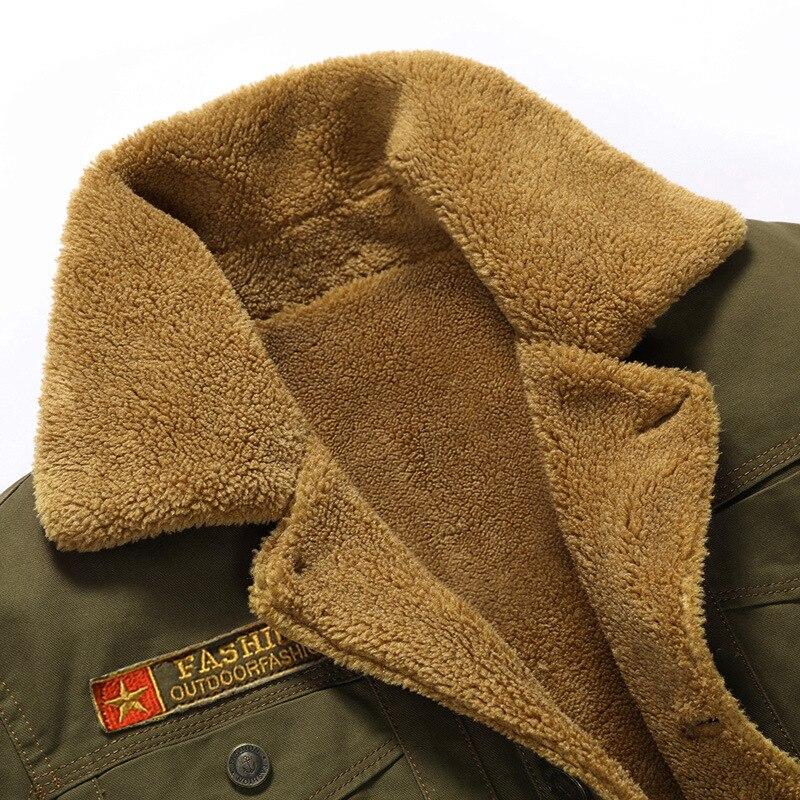 2021 Winter Bomber Jacket Men Air Force Pilot MA1 Jacket