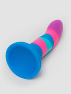 Lovehoney Pleasure Trip Liquid Silicone Non-Realistic Dildo 6 Inch, Pink