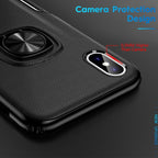 Phone Case - Metal Ring Shockproof Holder Phone Case for iPhone X XR XS MAX