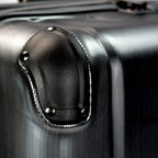 Silverwood Polycarbonate Hardside Expandable Spinner Luggage, Brushed Metal, Carry-on 21-Inch