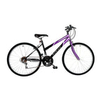 Wildcat 18-Speed Women's Mountain Bike, Purple and Black