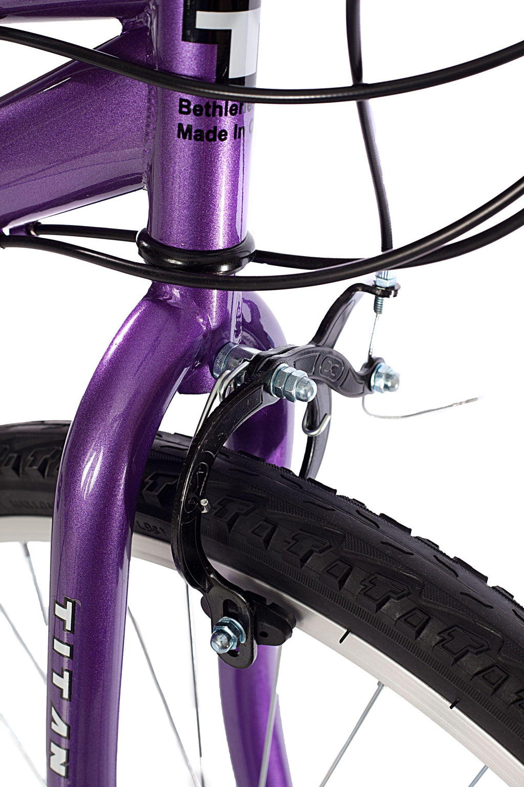 Wildcat 18-Speed Women's Mountain Bike, Purple and Black