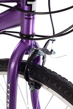 Wildcat 18-Speed Women's Mountain Bike, Purple and Black