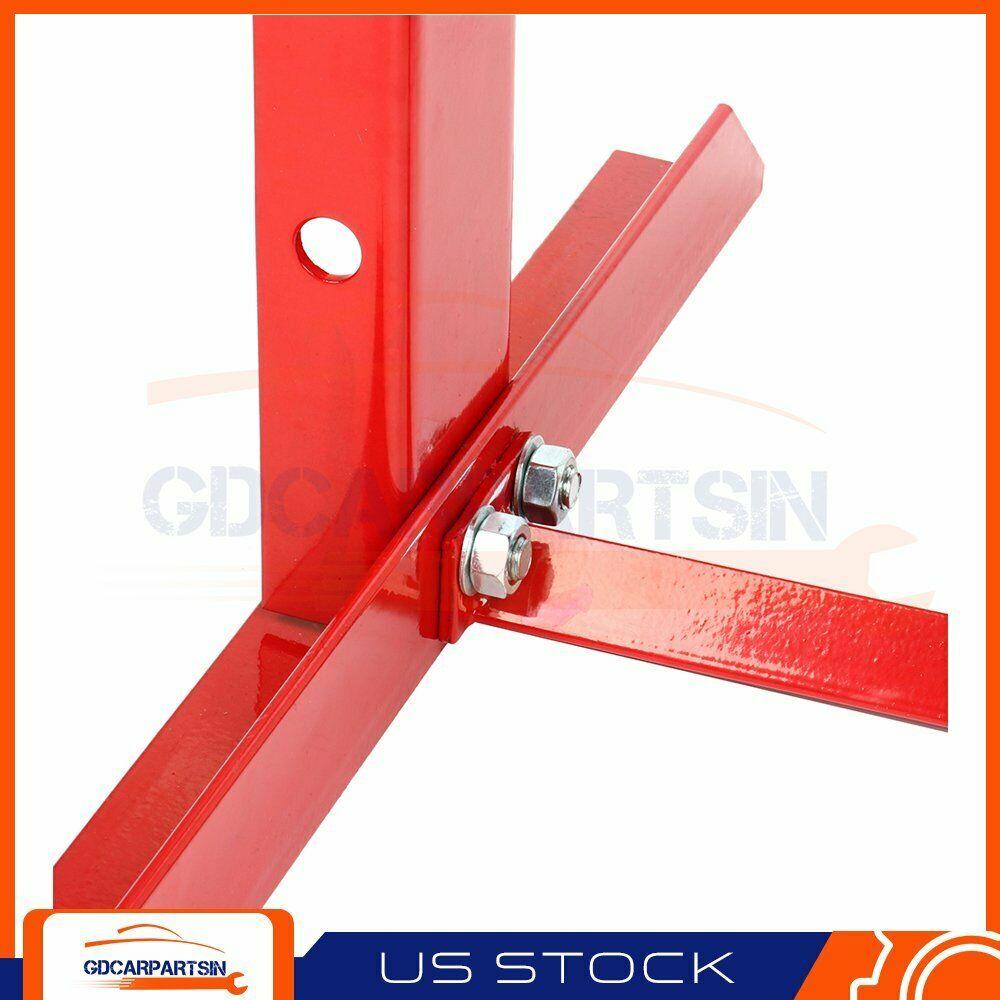 12 Ton Shop Press Hydraulic Bottle Jack Benchtop H-Frame Plates Jack Stand Tools