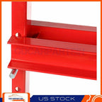 12 Ton Shop Press Hydraulic Bottle Jack Benchtop H-Frame Plates Jack Stand Tools